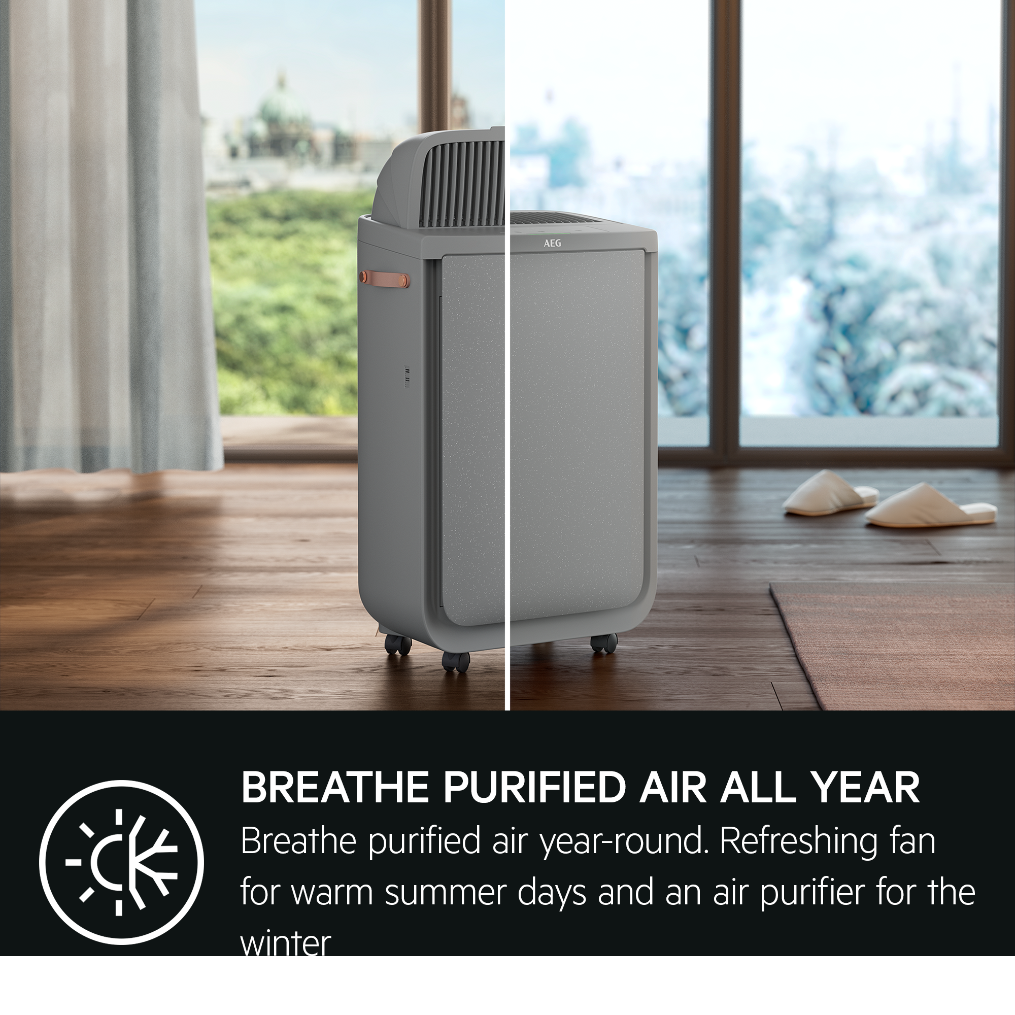 AEG - Oxygen Air purifier - APU72571UG