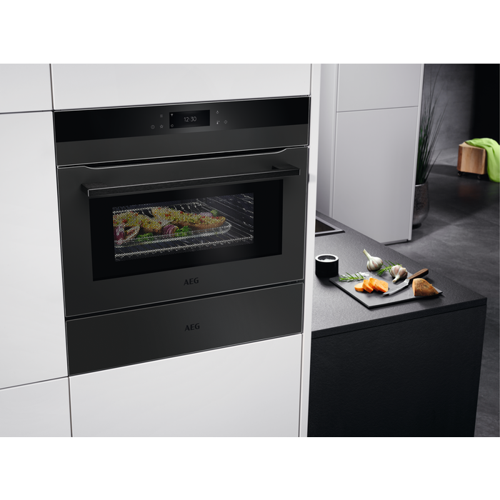 8000 CombiQuick Microwave And Oven Compact Oven | AEG