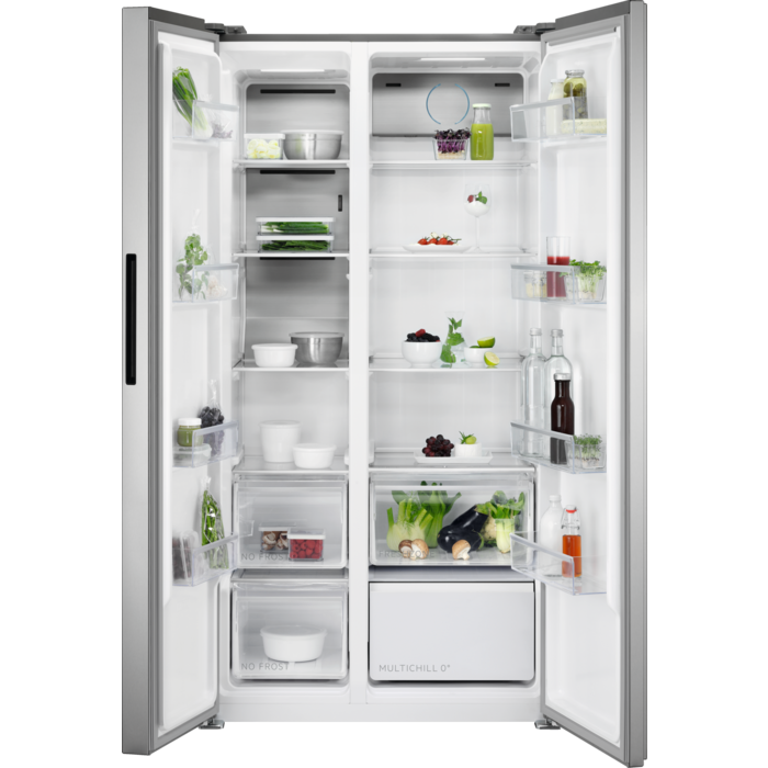 AEG - Side by Side Fridge Freezer - RXB659E6NU