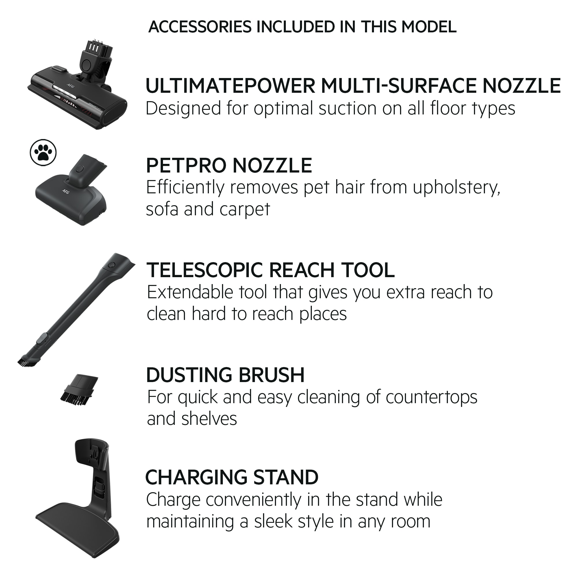 AEG - Cordless Sticks - AS52AB21UG