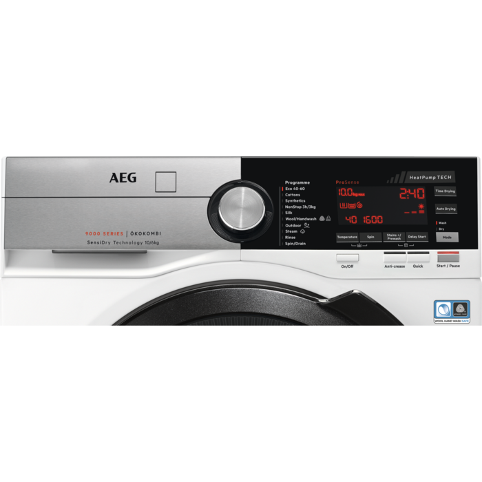 AEG - Freestanding Washer Dryer - L9WEC169R