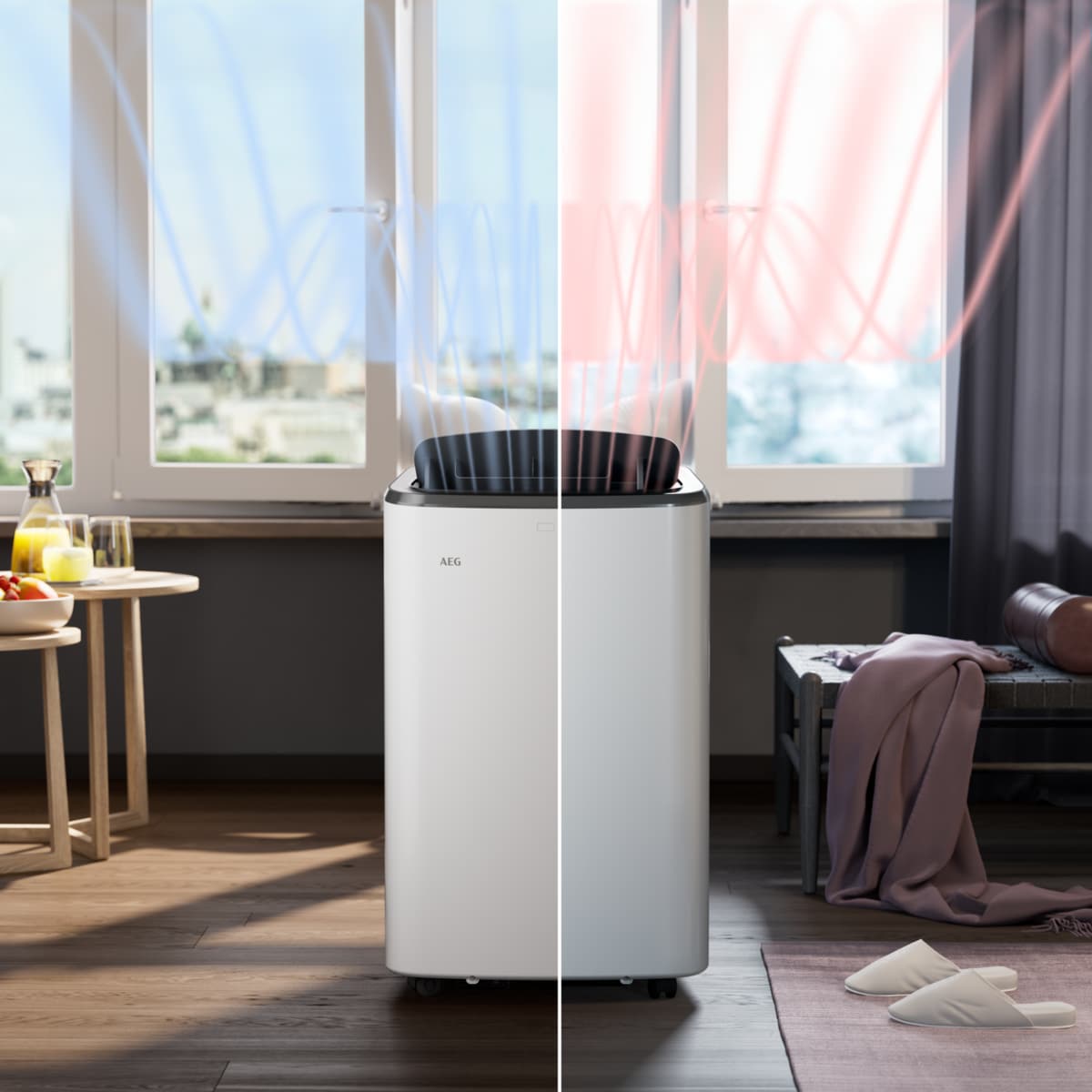 AEG - Portable Air Conditioner - AXP26U559HW