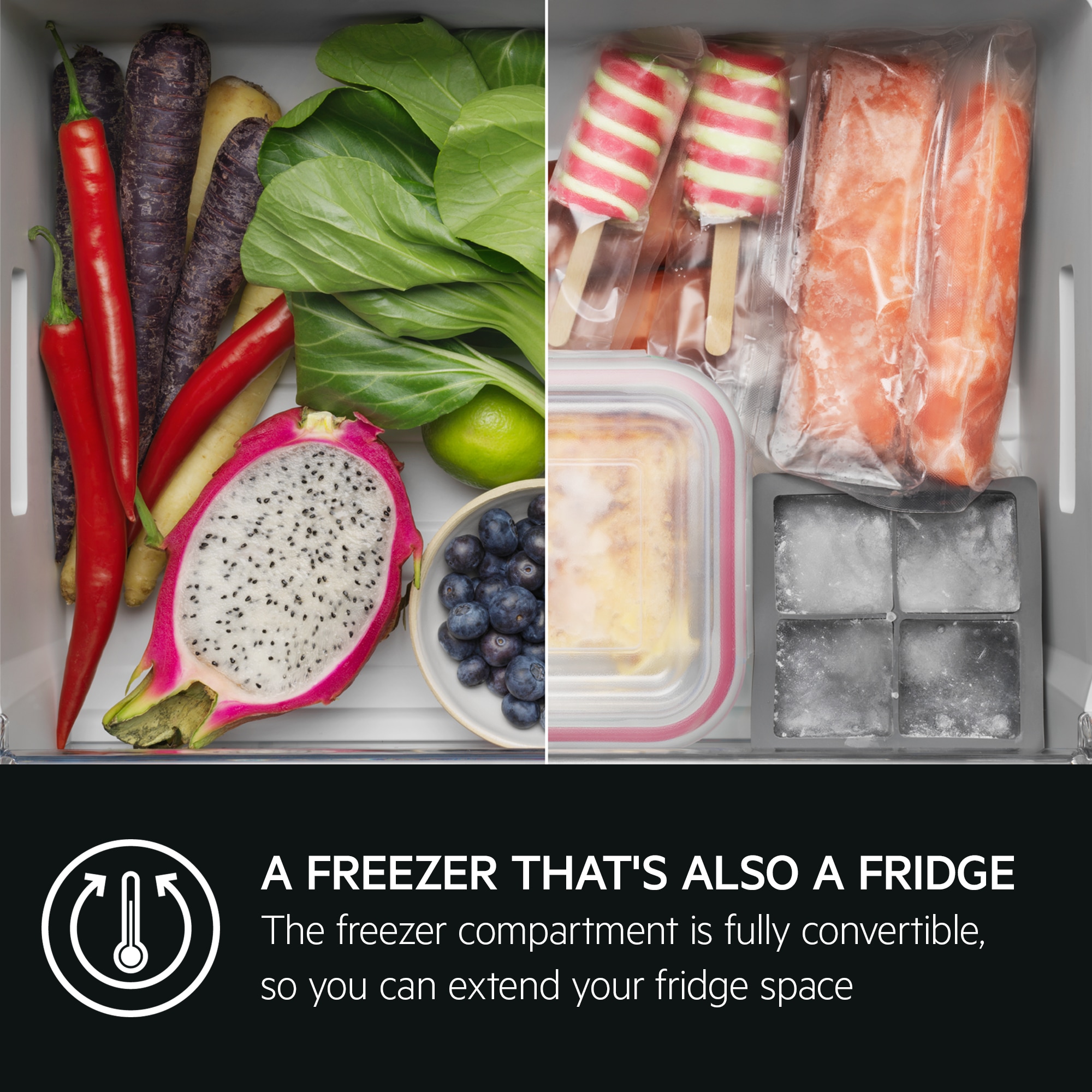 AEG - Integrated Fridge Freezer - NSC8M191DS